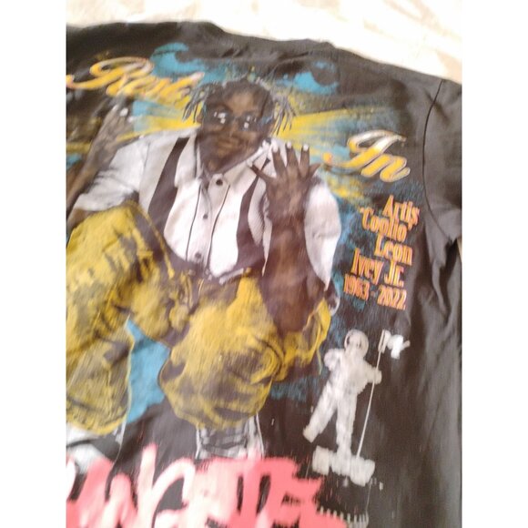 Backstock Co RIP Coolio Memorial All Over AOP T-Shirt Large Rap Tee - Picture 8 of 10